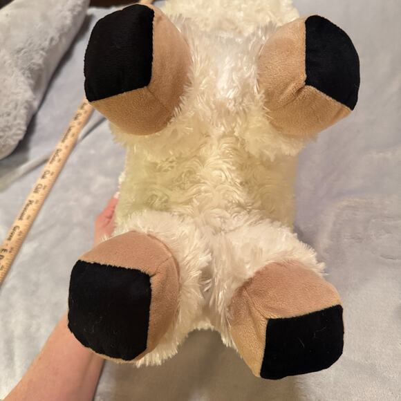 Large Minecraft Sheep Lamb Plush 15” Pillow Stuffed Animal Plushie Soft White - Picture 7 of 7